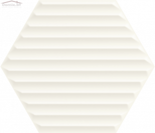 Плитка Ceramika Paradyz Woodskin Bianco Heksagon Struktura B (19,8х17,1)